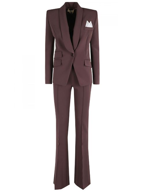 CREPE TAILLEUR ELISABETTA FRANCHI | TP00156E2EA4 Merlot